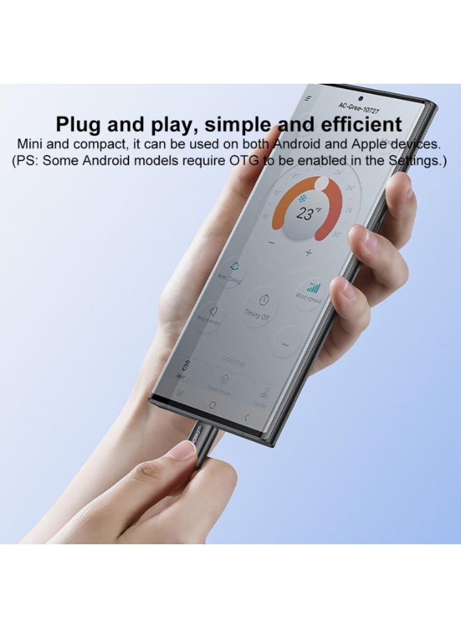 يسيدو جهاز تحكم عن بُعد ذكي يسيدو EC26C من النوع C للهواتف المحمولة يعمل بالأشعة تحت الحمراء (أسود) - Image 3