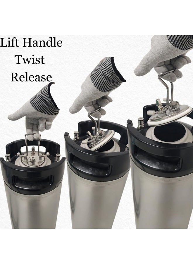 ROCKROSE 5 Gallon Stainless Steel Sprayer - Industrial-Grade Solution, Tint, PPF Installation Pressurized Tank Cylinder - Image 2