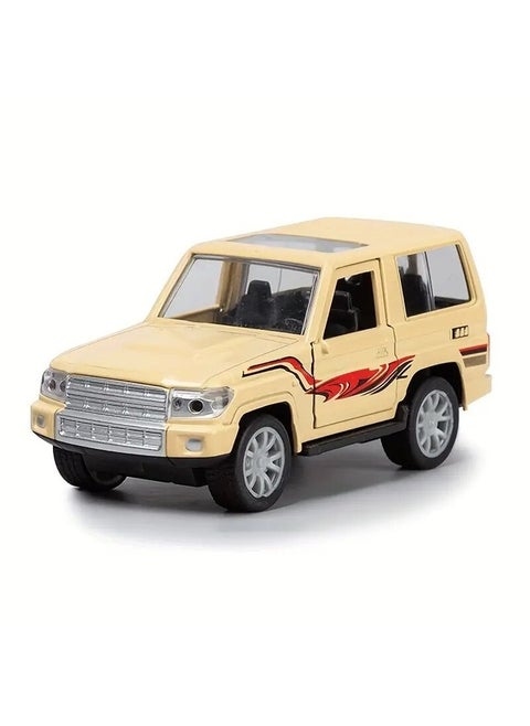 Small Alloy Car Model Die Cast Model Car with Openable Doors and Pull Back Function DieCast Car for Kids