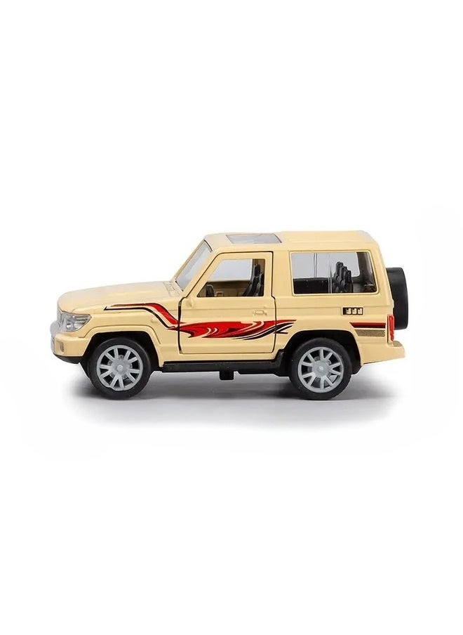 Small Alloy Car Model Die Cast Model Car with Openable Doors and Pull Back Function DieCast Car for Kids
