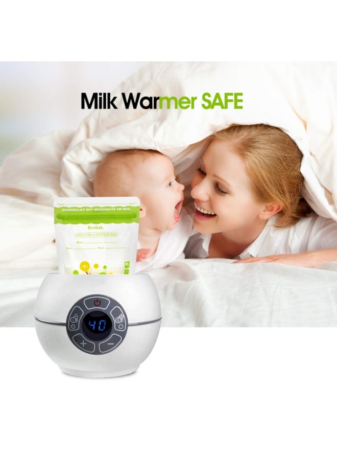 Bimirth Breastmilk Storage Bags, 112 Count BPA Free Convenient Milk Storage Bags for Breastfeeding, 8oz/235ml, 2 Easy Pouring Spouts & Self-Standing Design - Image 5