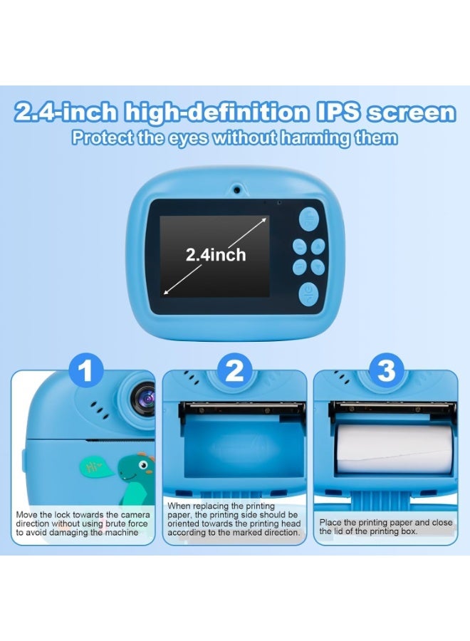 kamira tibaeat fawriat lil'atfali, tibaeat fawriat ealiat aldiqat 1080 bikasal, lawn 'azraq - Image 2