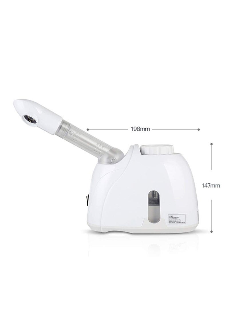 Arabest - Professional Facial Steamer Facial Steamer with 360° Rotating Nozzle Sprayer Extendable Arm & Adjustable Nozzle for Sinuses Moisturizing Unclogs Pores or deep Cleaning Skin at Home or Salon, White - Image 1
