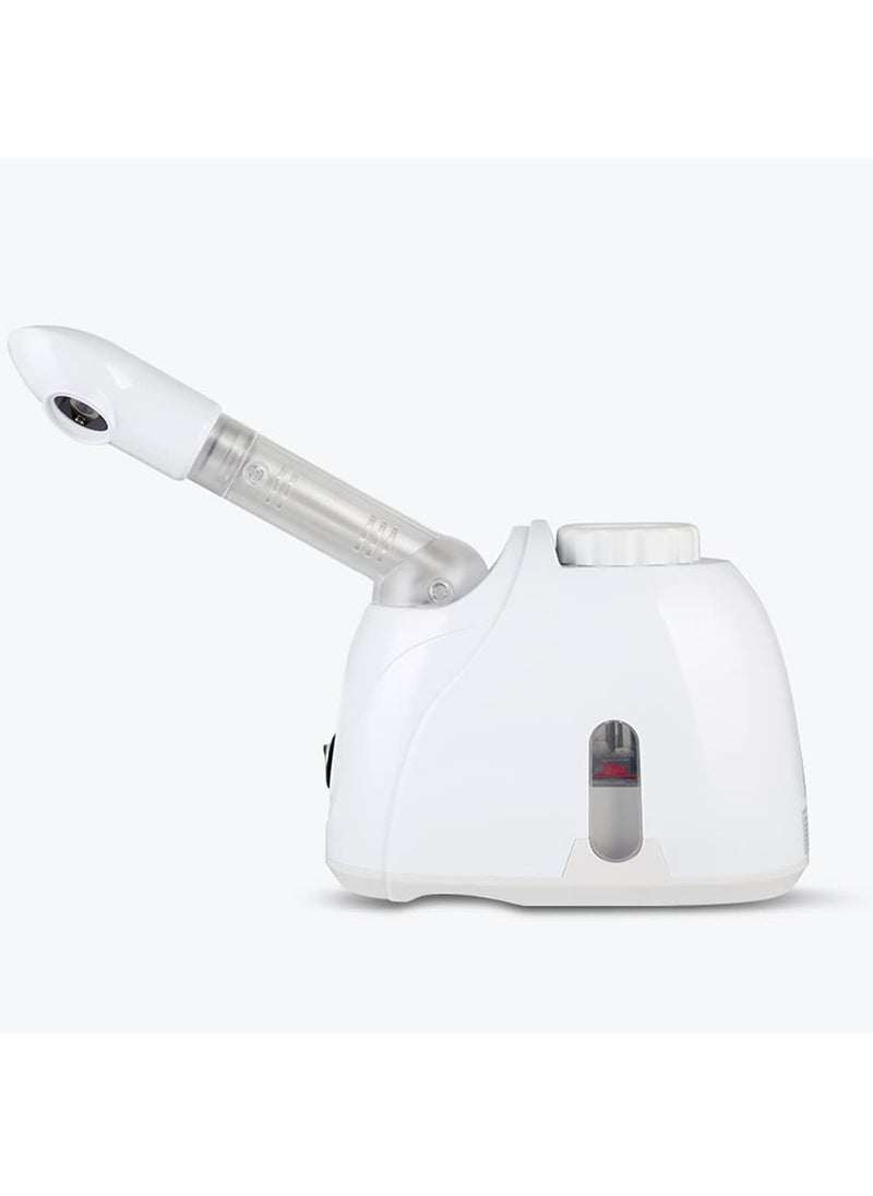 Arabest - Professional Facial Steamer Facial Steamer with 360° Rotating Nozzle Sprayer Extendable Arm & Adjustable Nozzle for Sinuses Moisturizing Unclogs Pores or deep Cleaning Skin at Home or Salon, White - Image 1