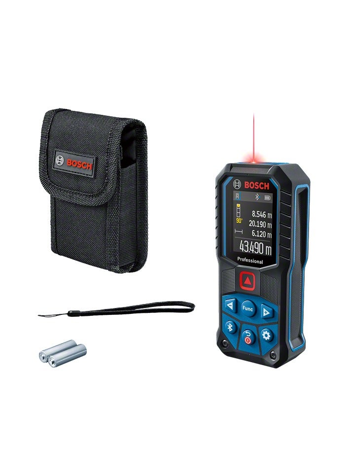 BOSCH Bosch Laser Distance Measurer GLM 50-27 C – Bluetooth, 50m Range – Model 0601072T00 - Image 1