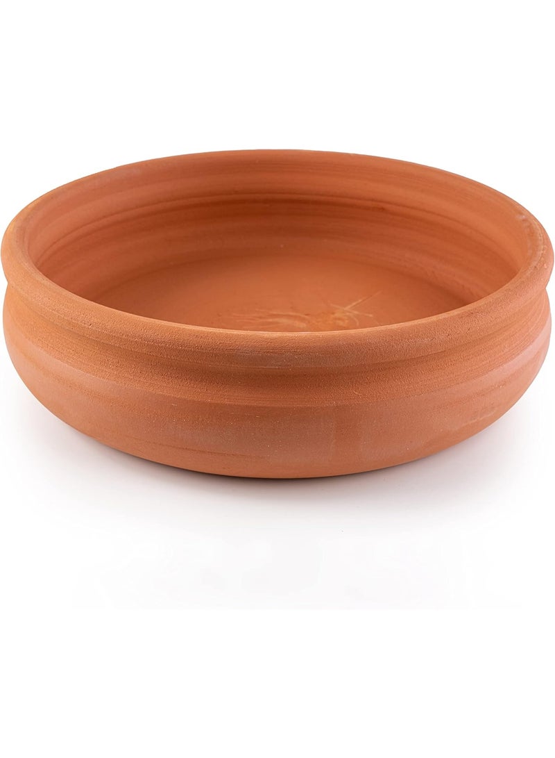 لوكسيول أواني طينية بيضاوية ومستطيلة من LuksYol – يدوية الصنع في تركيا من طين طبيعي غير مطلي – آمنة للفرن والميكروويف وغسالة الصحون – مثالية للطهي وتقديم الأطباق الرئيسية مثل السمك، الباستا، اللحوم، الطواجن – ١٠٠٪ صديقة للبيئة وخالية من BPA والمواد الكيميائية – صنعت بفن تركي تقليدي – متوفرة بألوان بني، أخضر، أزرق، طبيعي غير مطلي – بأبعاد متعددة: أوعية مستديرة ٣٠×٧٫٥×٣٠ سم وصوانٍ مستطيلة بمقاسات ٣٣×٨ سم، ٣٠×٧ سم، ٢٢×٧ سم، ٢٨×٨ سم، ٣٢×٩ سم – متينة وخالية من الكسر – تضفي جمالية ريفية ونكهة صحية على مائدتك – تغليف صديق للبيئة وجاهزة كهدايا للمنزل أو العائلة – مجموعة لوكس يول الفاخرة لاختيارك لمناسبات العشاء العائلية والاستضافة الأنيقة - Image 1