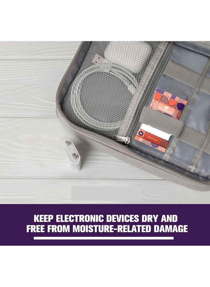 CILICAnT مزيل الرطوبة CILICAnT Absorpak، متوسط ​​الحجم - 200 كيس (حوالي 5 جرام لكل كيس) للاستخدام المنزلي، والجلود، والتخزين، والإلكترونيات - ماصات الرطوبة - Image 4