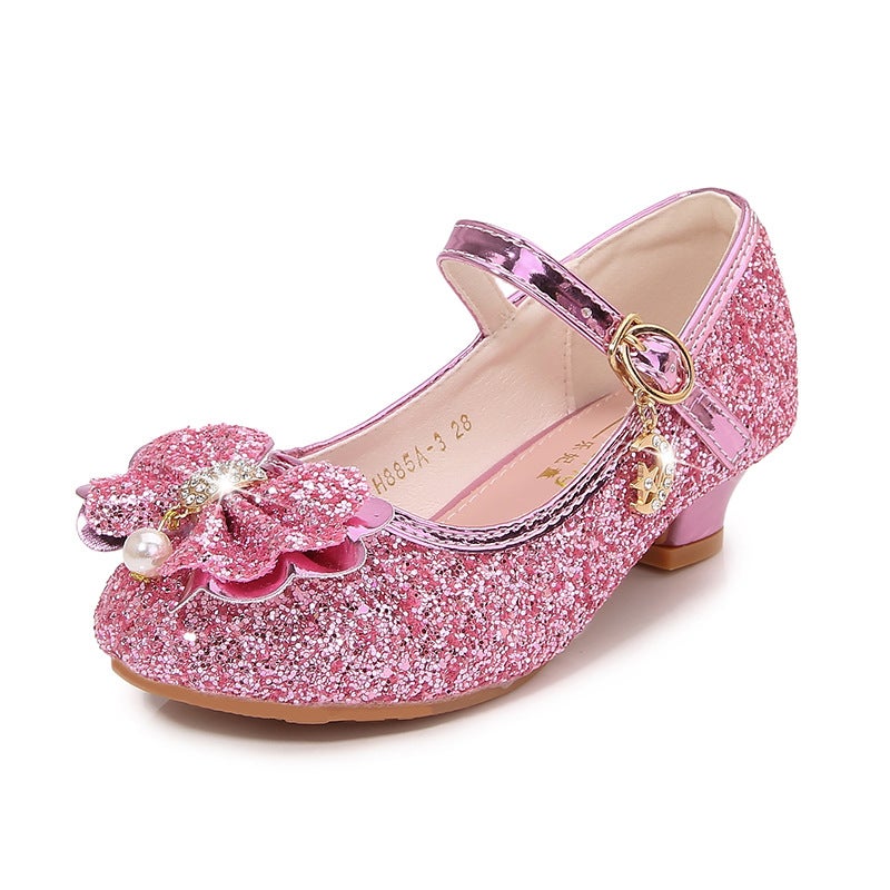 Girls Gold Fashion High Heels Spring/Autumn Pink