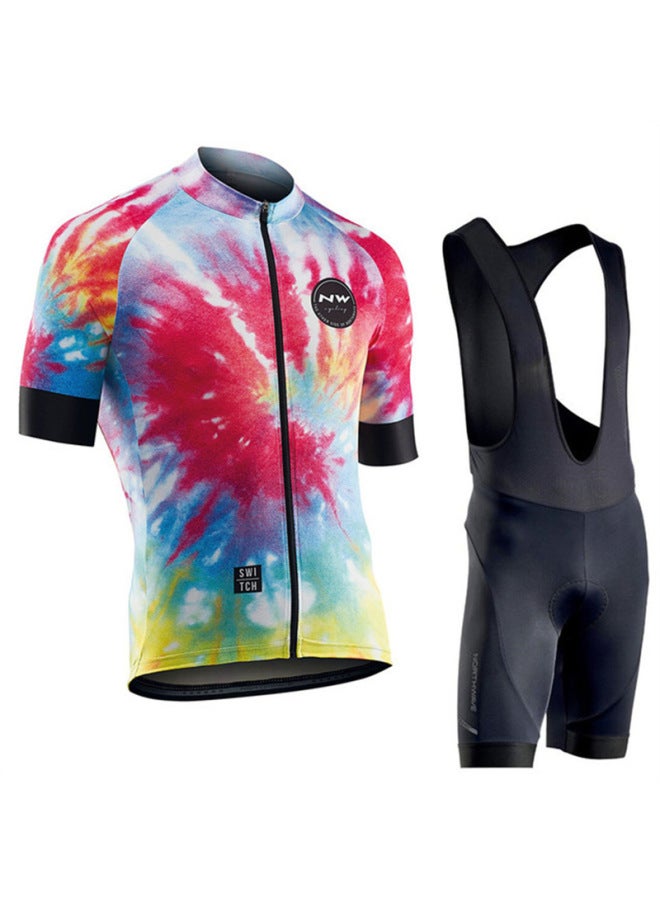 Bestseller Summer Sweat-wicking Quick-dry Short-sleeve Bicycle Riding Suit Set Children's Breathable Roller Skating Suit Balance Bike Suit