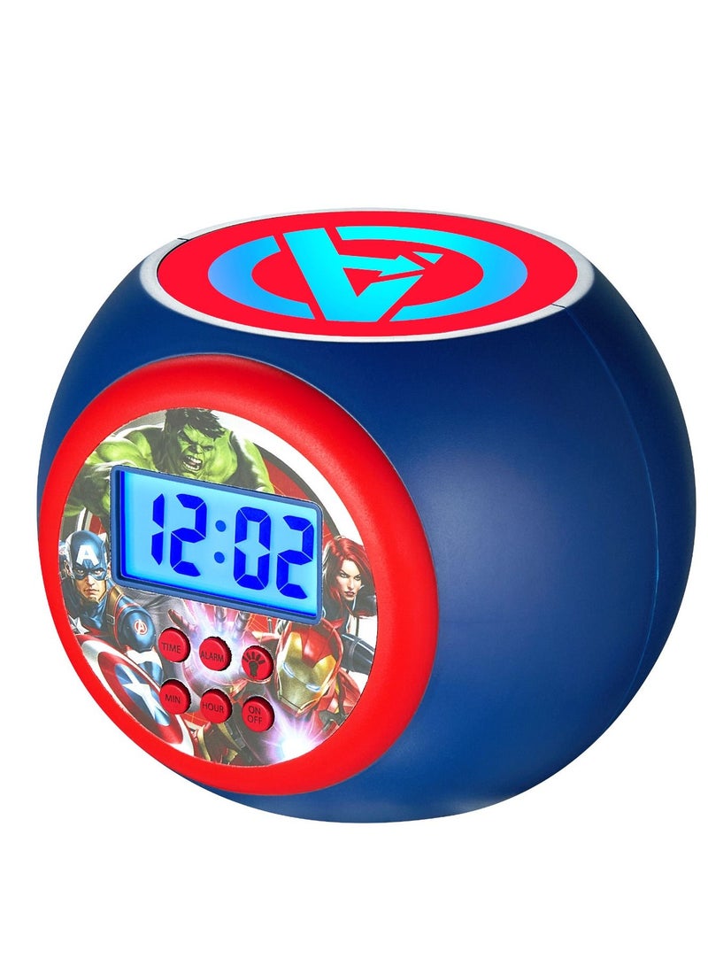 Marvel Avengers Round shape Projection Alarm Clock - Image 3