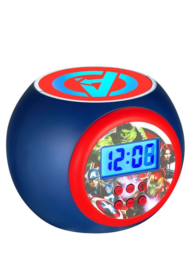 Marvel Avengers Round shape Projection Alarm Clock - Image 4