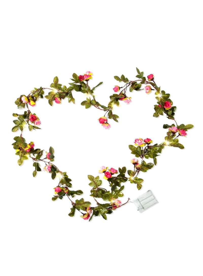 20 LED Flower Fairy String Light for Wedding Decoration Party Event (2M) (Flower) - Image 4