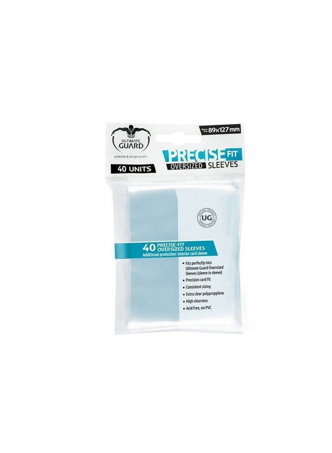 Ultimate Guard Precise Fit Oversized Card Sleeves (40 Piece),