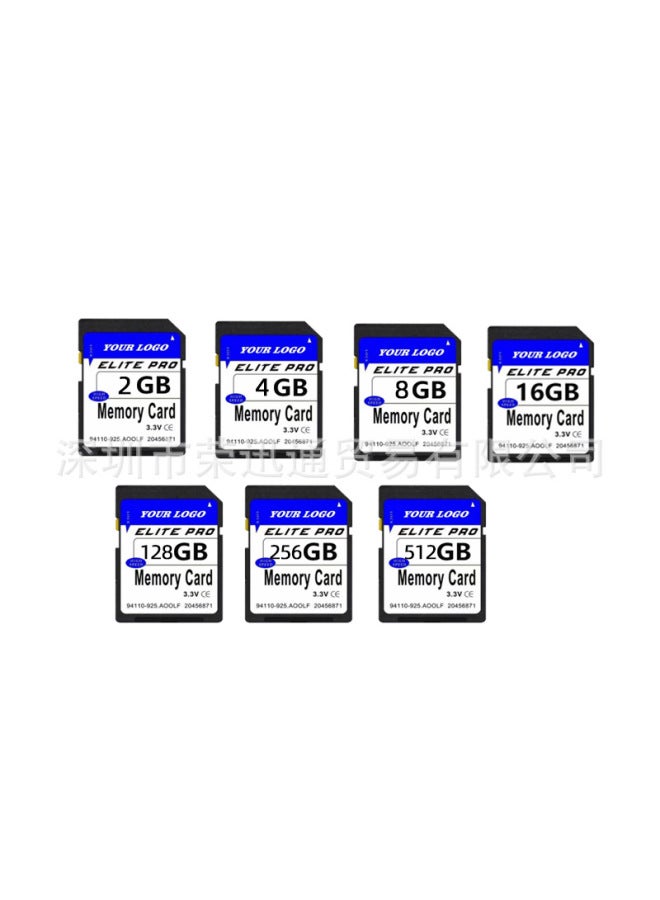 High-speed SD Card Camera Dedicated Large Capacity 256GB Monitoring Memory Card 128g Memory Card 64g Factory Wholesale 