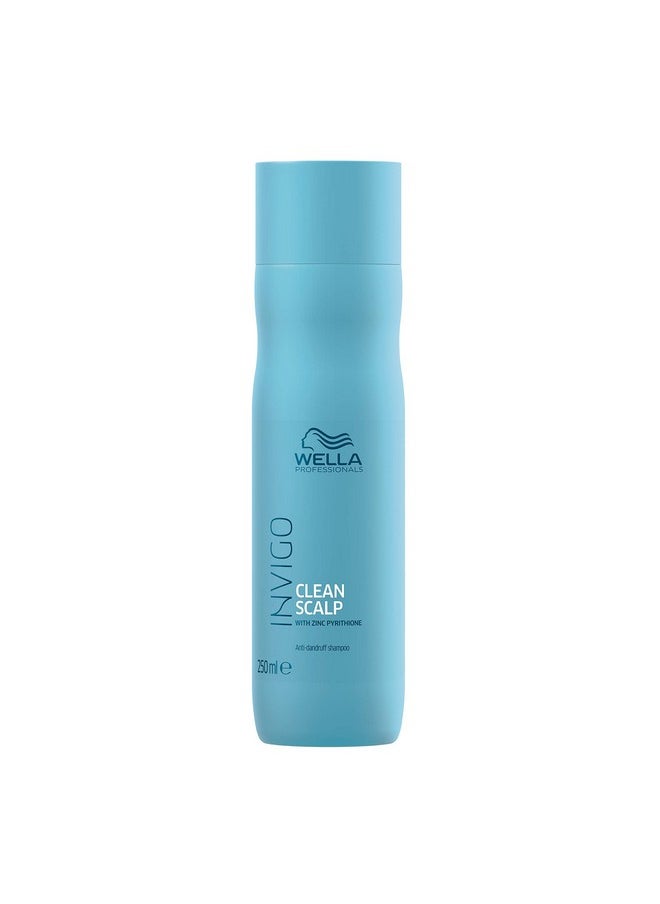 Wella Professionals Invigo Balance Clean Scalp Anti Dandruff Shampoo, 250 Ml  - Image 1