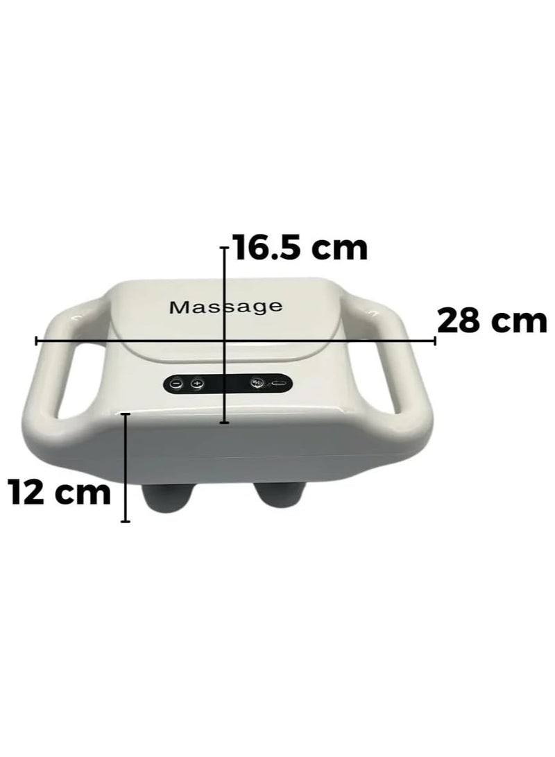 Muscle Massager with 6 Heads, Handheld Cordless Massager with Vibration and Deep Tissue Massage for Back, Shoulders, Thighs - Image 5