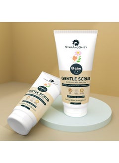StarAndDaisy StarAndDaisy Baby Body Scrub - Gentle Creamy Scrub for Baby with Real Milk & Oats - 200ML  - Image 1