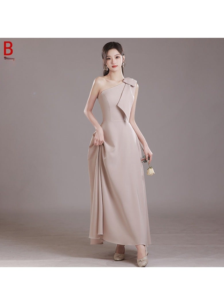 KUYING New Fashionable and Elegant Bridesmaid Dress  - Image 1