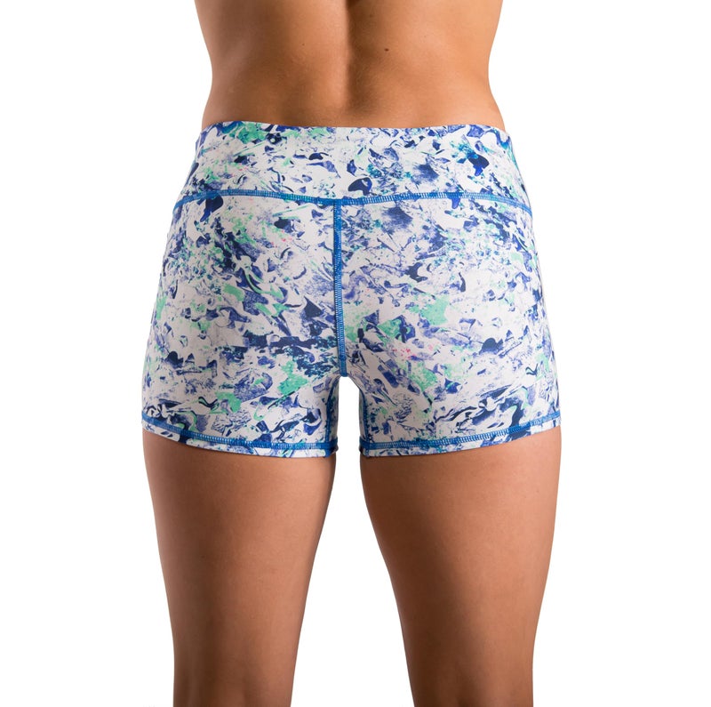 Tough Mode Women's 3" Athletic Workout Volleyball Running WOD Compression Shorts - Image 5