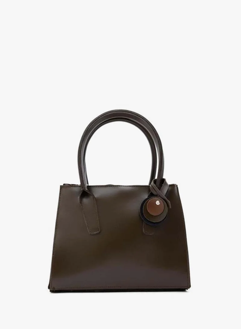 Shule Bags  Pina Multi-Pocket Hand and Crossbody Bag – Coffee. for Women | Best Price UAE