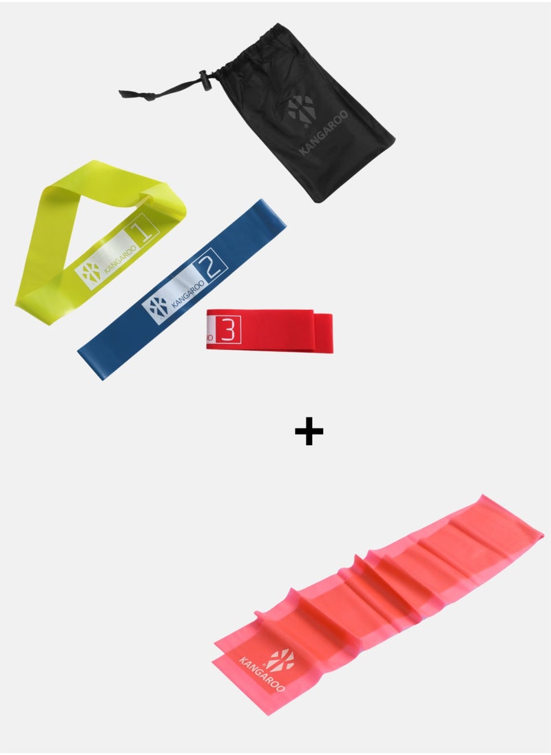 KANGAROO - A set of resistance bands, yoga and Pilates - Image 1