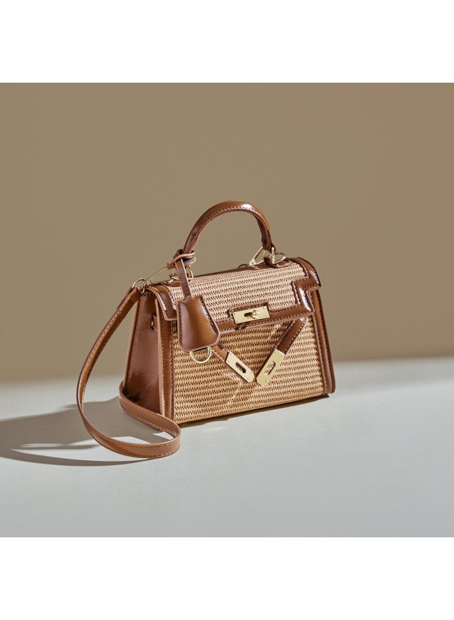 15MINS New Arrival Women's Kelly Bag - Premium Handbag, Mini Square Shoulder Bag & Crossbody Purse - Image 3