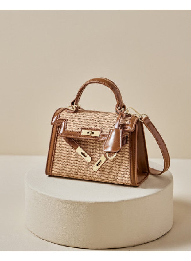 15MINS New Arrival Women's Kelly Bag - Premium Handbag, Mini Square Shoulder Bag & Crossbody Purse - Image 1