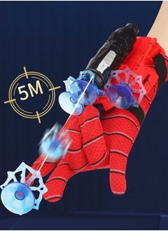 Superhero Launcher Gloves for Spider, Hero Launcher Wrist Toy Set, Super Hero Web Shooter for Kids, Spider Launcher Wrist Toys Costume Cosplay Hero Props Gift  - Image 3