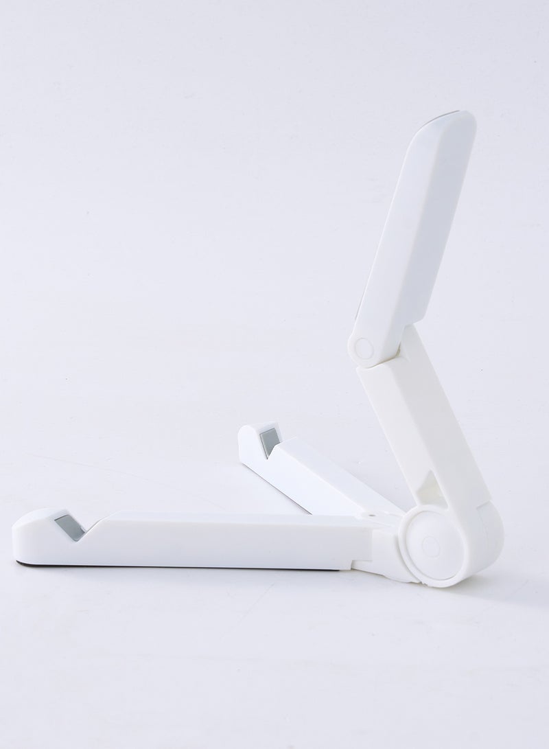 Toby Adjustable Multi-Use Phone and Tablet Stand In three different colors Black, pink, white– Mobile Holder for Bed and Desk, Compatible with iPhone, Samsung, and iPad - Image 1