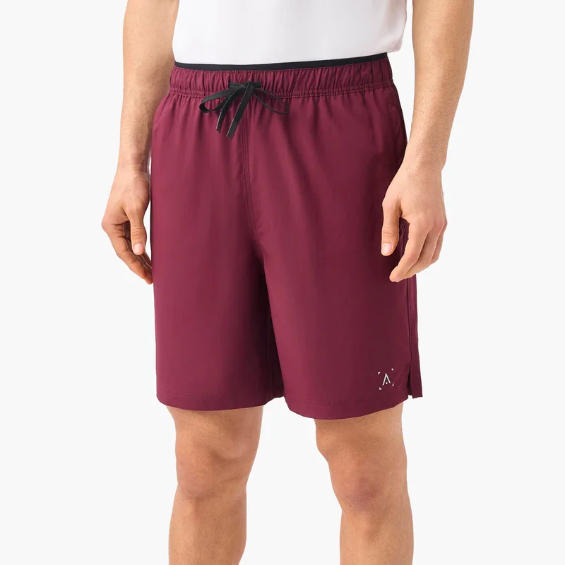 ADOT by Splash Solid Shorts with Drawstring Closure and Pockets
