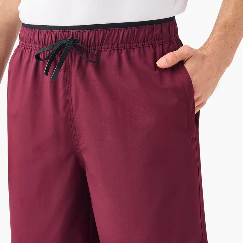 ADOT by Splash Solid Shorts with Drawstring Closure and Pockets