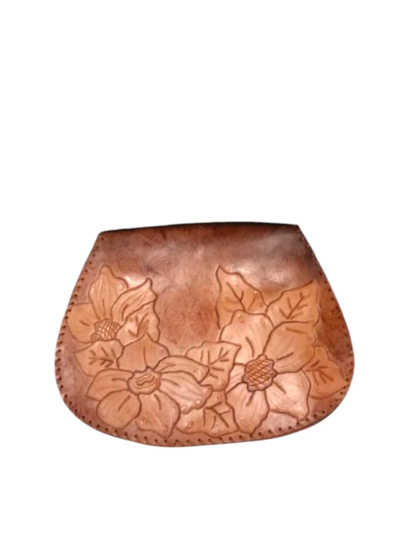 Sheer Fashionable Leather Crossbody Bag  - Image 1