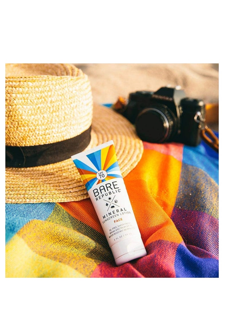 bare republic - SPF 30 Matte Face Lotion Tinted + Mineral Face SPF 70 (2-pack) - Image 1
