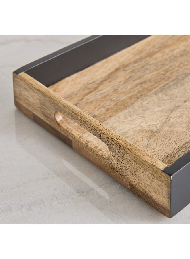 Home Box Splendid Wooden Decorative Tray 38 x 7 x 25 cm - Image 3