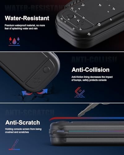 STARTRC GAMES 10 in 1 Switch 2 Accessories Carrying Case Bundle for Nintendo Switch 2 (2025), Portable Hard Shell Travel Case with 2 Screen Protector, Protective Case, 2 Case for Joy-Con and 4 Thumb Grip Caps - Image 3