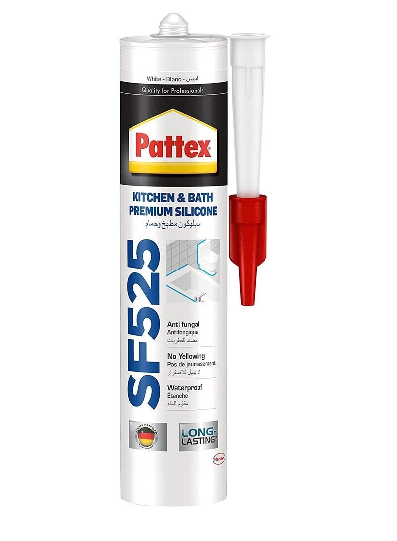 Pattex Sf525 White Blanch Silicon 280Ml