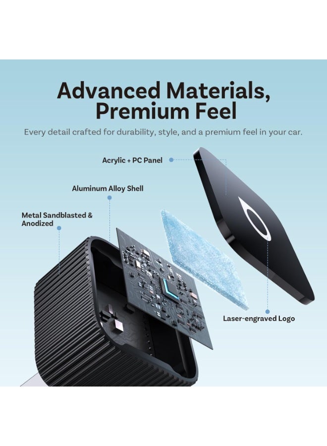 Ottocast CP88-T2 Mini Slim Wireless CarPlay & Android Auto Adapter for Factory Wired Cars, Ultra-Compact 90° USB Plug-and-Play Dongle with Automatic Reconnection, Dual-Phone Memory and Aluminium Heat Dissipation Design - Image 4