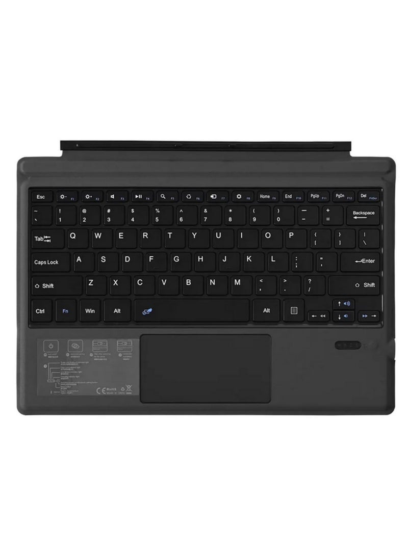 لأجهزة مايكروسوفت سيرفيس برو 3 و4 و5 و6 و7 - لوحة مفاتيح لاسلكية بلوتوث 3.0 فائقة النحافة مع مغناطيس قوي للثبات، بطارية تدوم طويلاً، حماية للشاشة، تصميم مريح لتبديد الحرارة - Image 4