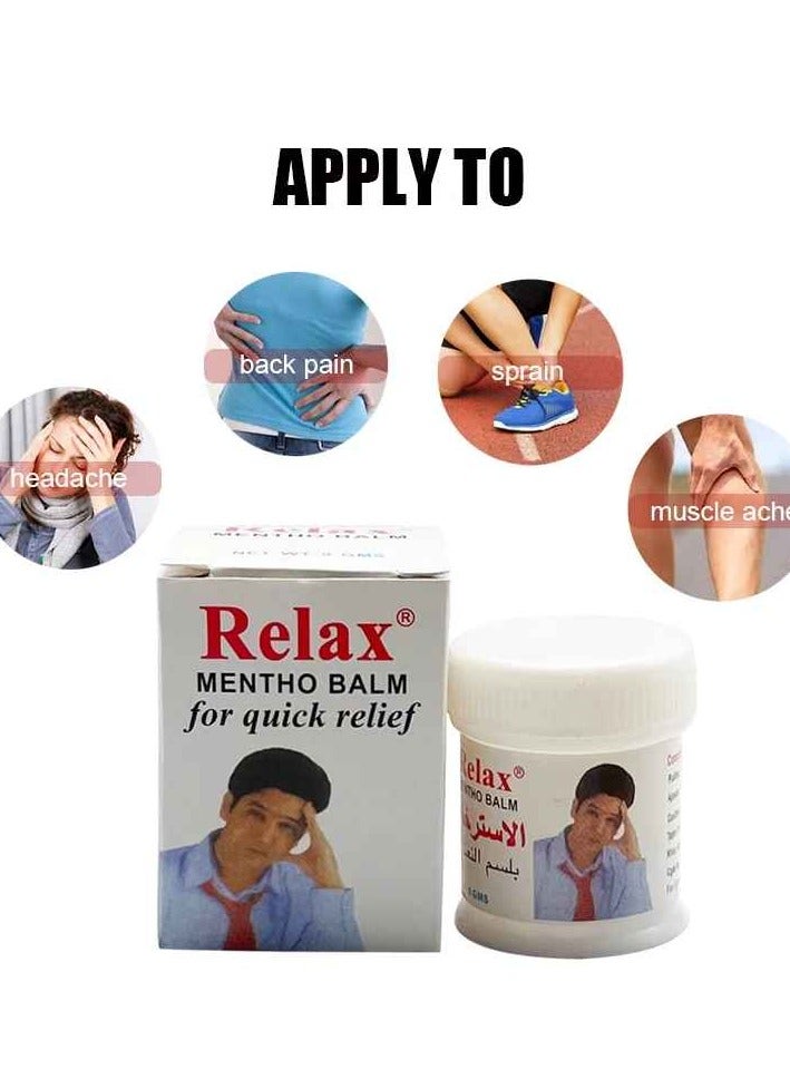 ريلاكس 2 عبوة منثول الاسترخاء لالم الصداع والمفاصل - Image 1
