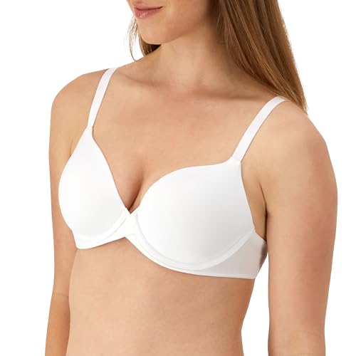 Maidenform Womens Underwire Bra, One Fab Fit Demi T-shirt Convertible For Bras, White, 36B US - Image 2