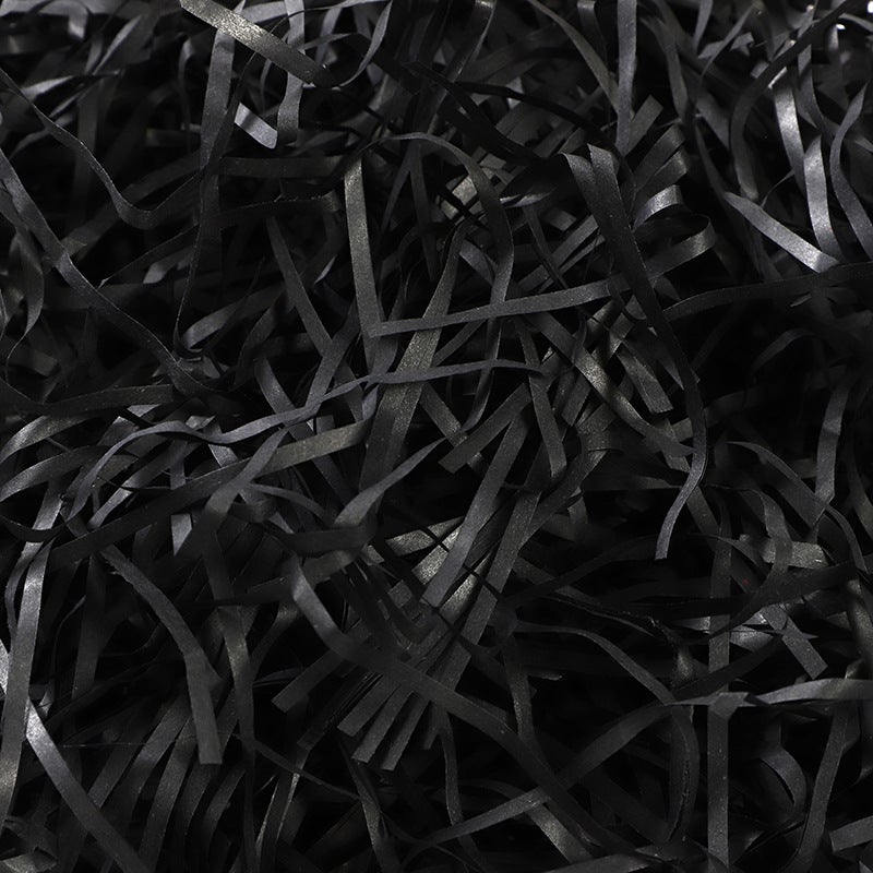 1 x 5 pcs Crinkle Cut Paper Shred Filler 20g 21# Black 20g