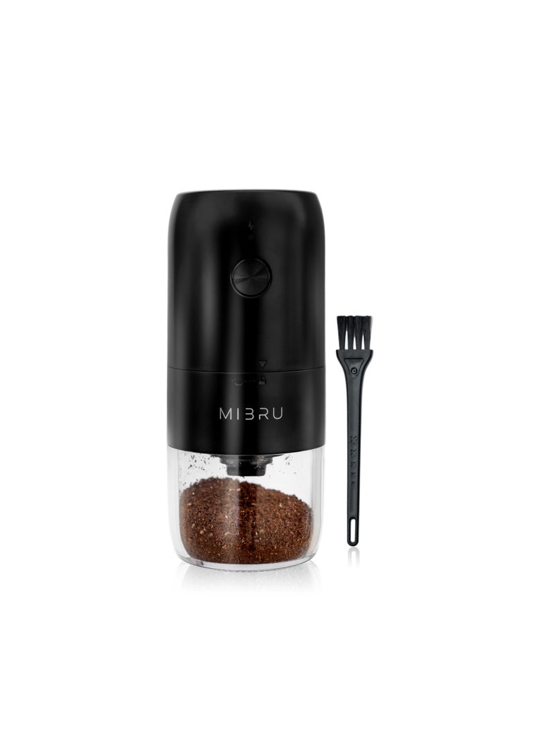 MIBRU V60 Pour Over Premium Coffee Maker Coffee Set, 9 piece drip coffee maker with electric drip coffee kettle, manual slim neck carafe, drip coffee pot spout, coffee bean weighing tray, electric coffee bean grinder, coffee bean spray bottle, paper coffee filter, drip coffee filter, kitchen coffee scale, specialty coffee set, specialty coffee tools, coffee machine, coffee mug, coffee cleaning kit, pour-over coffee machine accessories. - Image 3