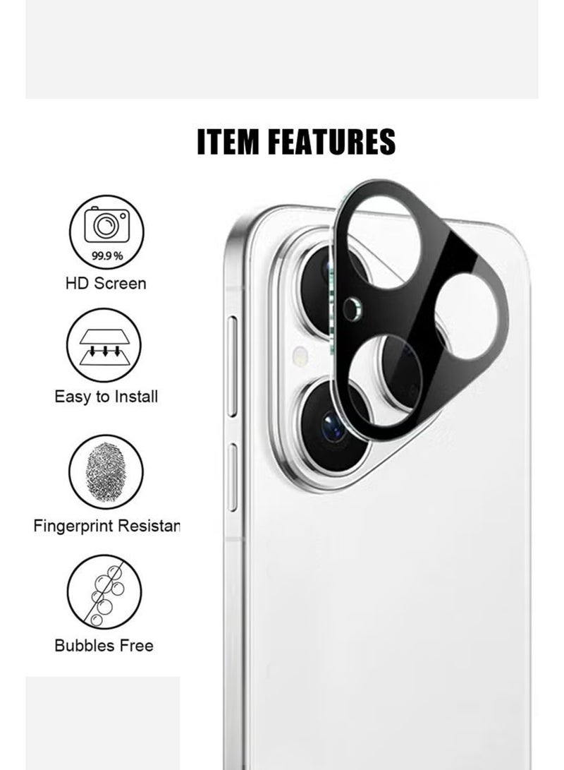 LENS SHIELD لـ Huawei Pura 80 - واقي عدسة الكاميرا، زجاج مقسى 9H، مضاد للخدش، متوافق مع الجرابات، لا يؤثر على الصور الليلية، وضوح عالي - Image 2