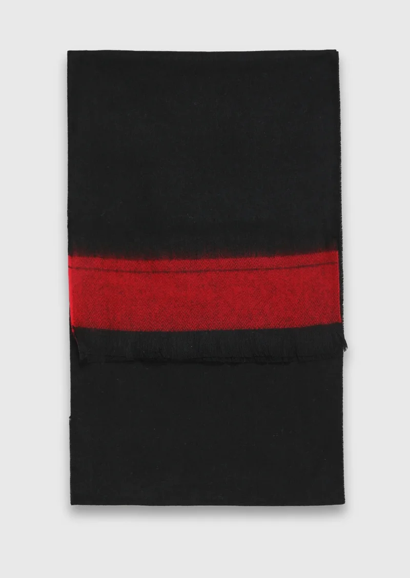 Ramsey Grey %65 Acrylıc ,%35 Wool  Scarf