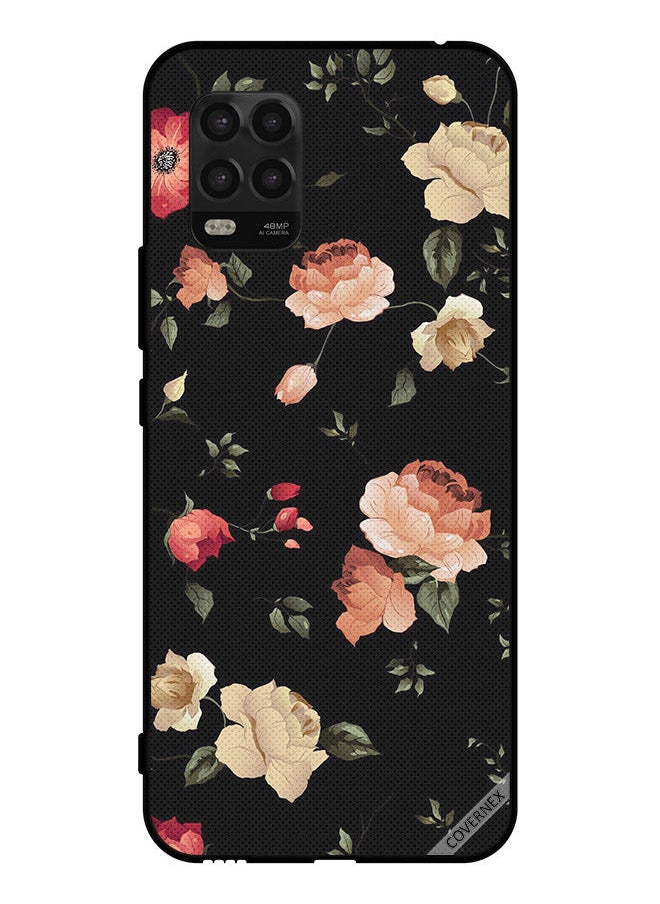Covernex Protective Case Cover For Xiaomi Mi 10 Lite 5G Colorful Lotus  - Image 1
