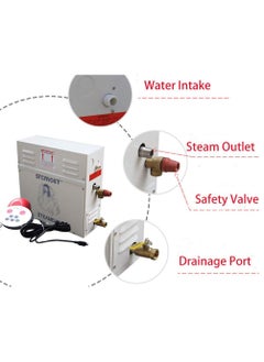 STCMOET 6KW Bathroom Sauna Machine Steamer Spa Generator  - Image 2
