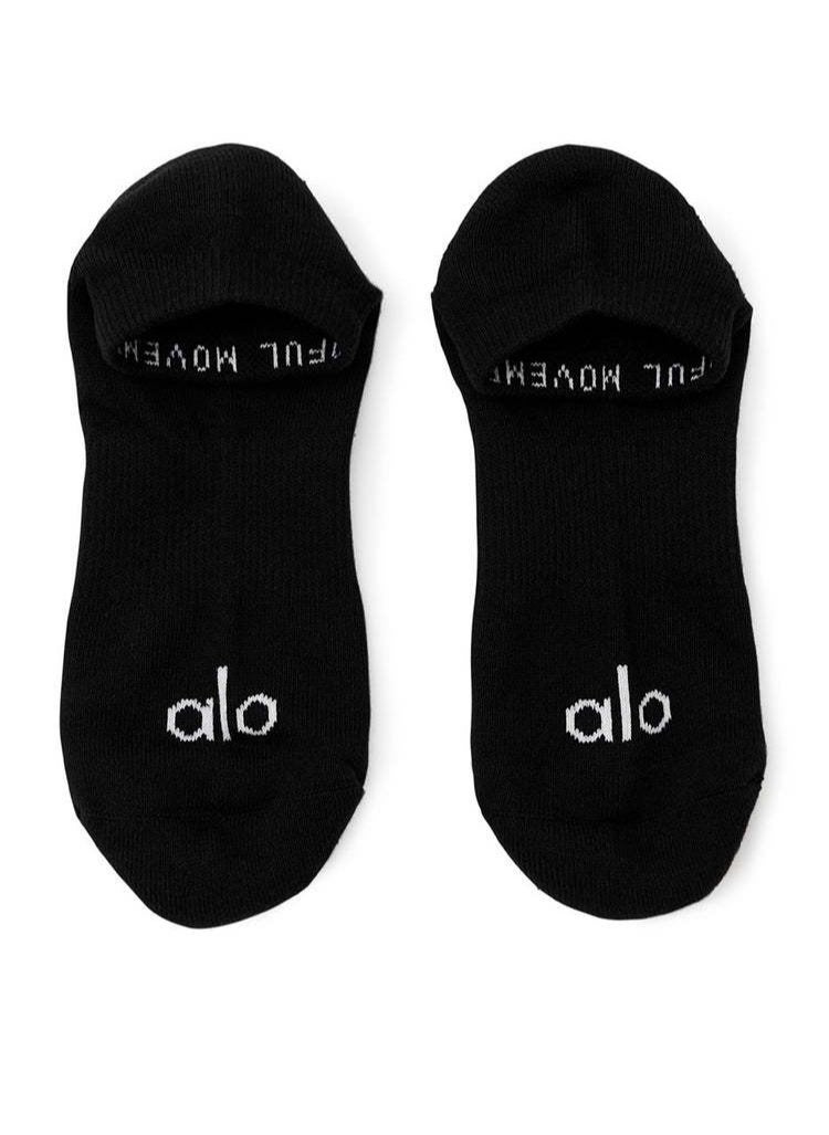 alo - alo three-piece boat socks, men's solid color embroidered sweat-absorbing short socks, sports and casual cotton socks - Image 1