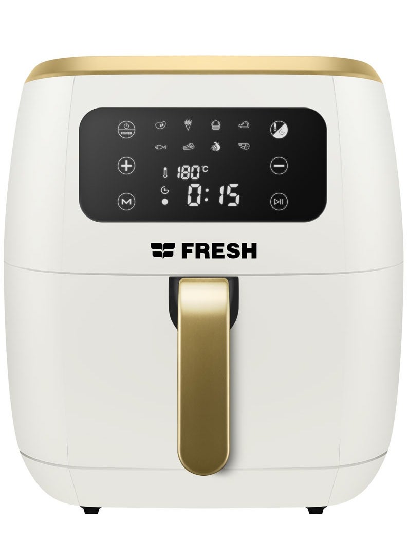 Fresh Air Fryer-FAF-D1800W, 7L, white and gold - pzsku/Z7F74FF7360B5BE081F7FZ/45/_/1724837268/97062135-371e-46e2-926a-85666c05a1e2