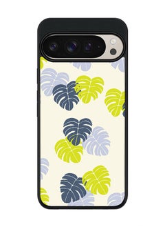 For Google Pixel 9 Pro XL Case,Slim fit Camera Protection, Shockproof Thin Phone cover - Island Leaves