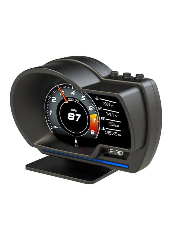 شاشة عرض معلومات السيارة OBD2 GPS الذكية عالية الدقة عداد السرعة لجميع المركبات - Image 1